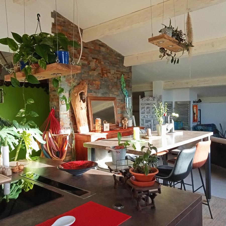 Logement De Charme Avec Piscine Et Jacuzzi Carnoules  Exteriör bild