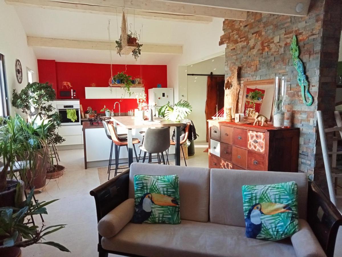 Logement De Charme Avec Piscine Et Jacuzzi Carnoules  Exteriör bild